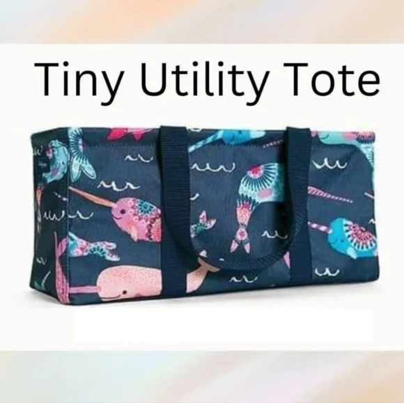 Narwhal Friends tiny tote - Picture 4 of 5